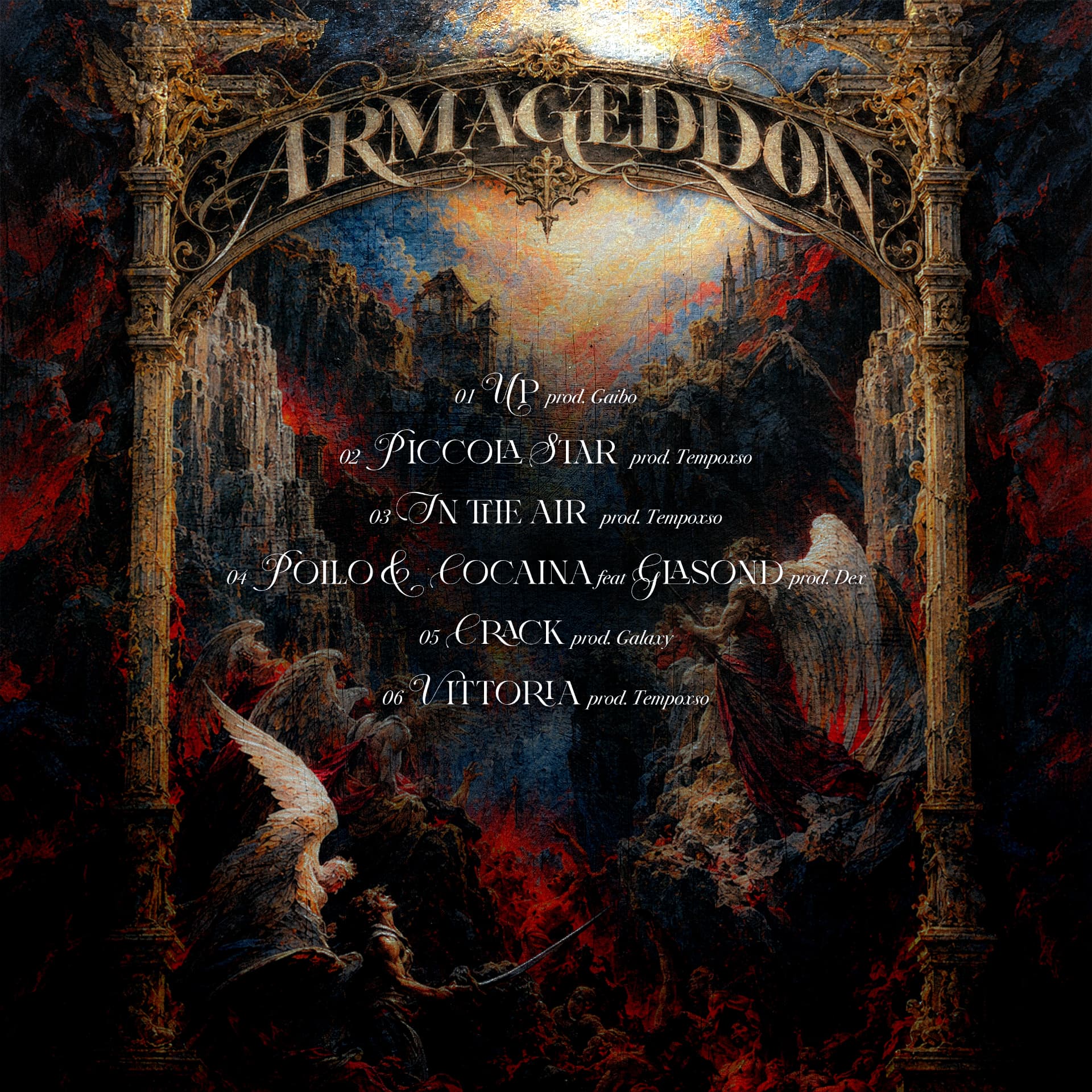 Tracklist di Armageddon